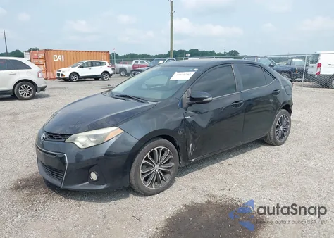 2015 Toyota Corolla S Plus z USA, uszkodzony, nr VIN 2T1BURHE1FC306642